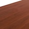 Linea Italia Curved Reception Desk with Counter, 72 inW x 32 inD x 46 inH, Gray/Cherry ZUC290 - alternate 2